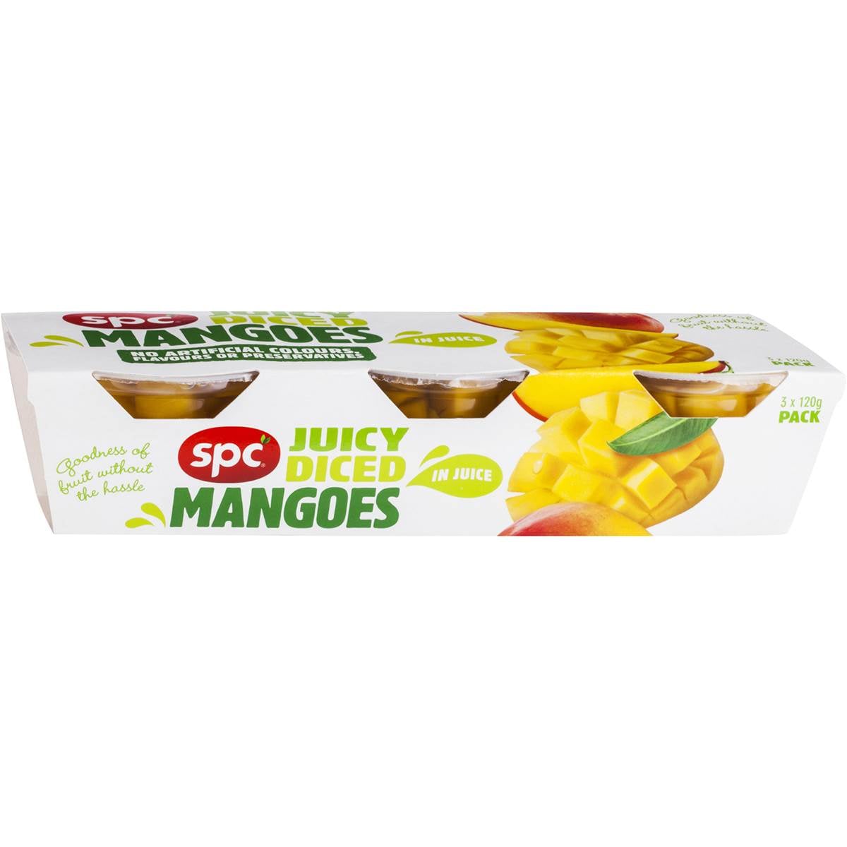 Spc Mango In Juice 3x120g Woolworths