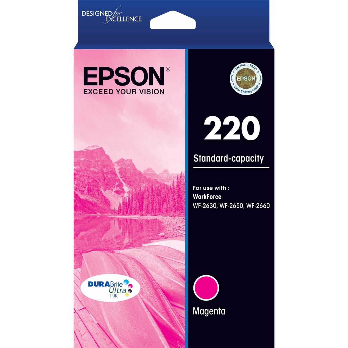 Epson Printer Ink 220 Std Capacity Magenta Each | Woolworths