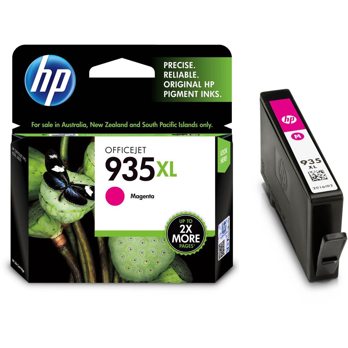 Hp Printer Ink 935xl Magenta Each Woolworths