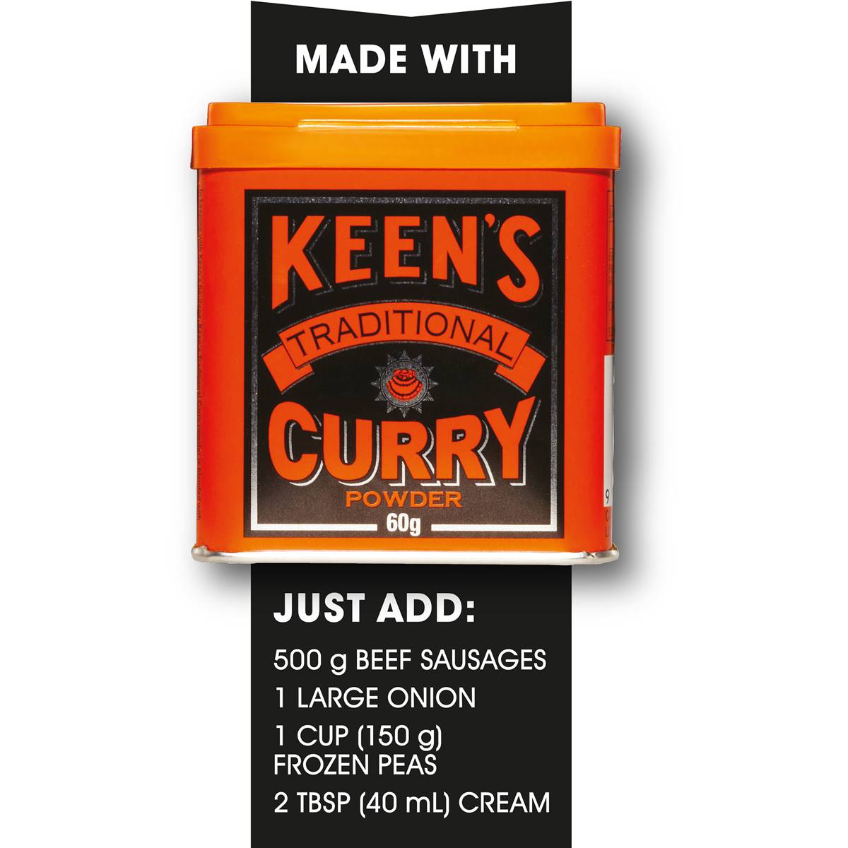 Mccormicks Keens Curried Sausages 40g Woolworths