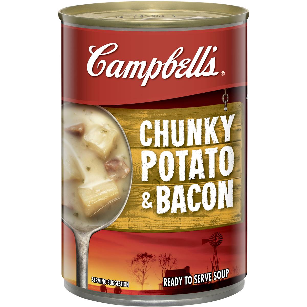 Campbell's Chunky Potato & Bacon Soup 405g Woolworths