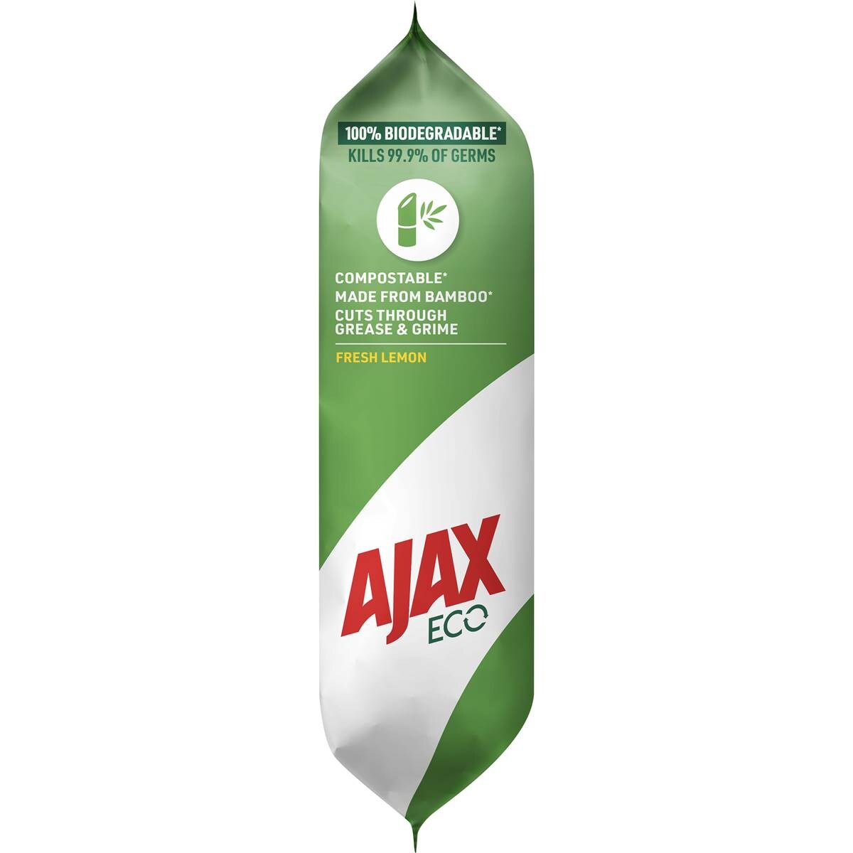 Ajax Eco Antibacterial Disinfectant Cleaning Wipes Lemon 110 Pack Woolworths