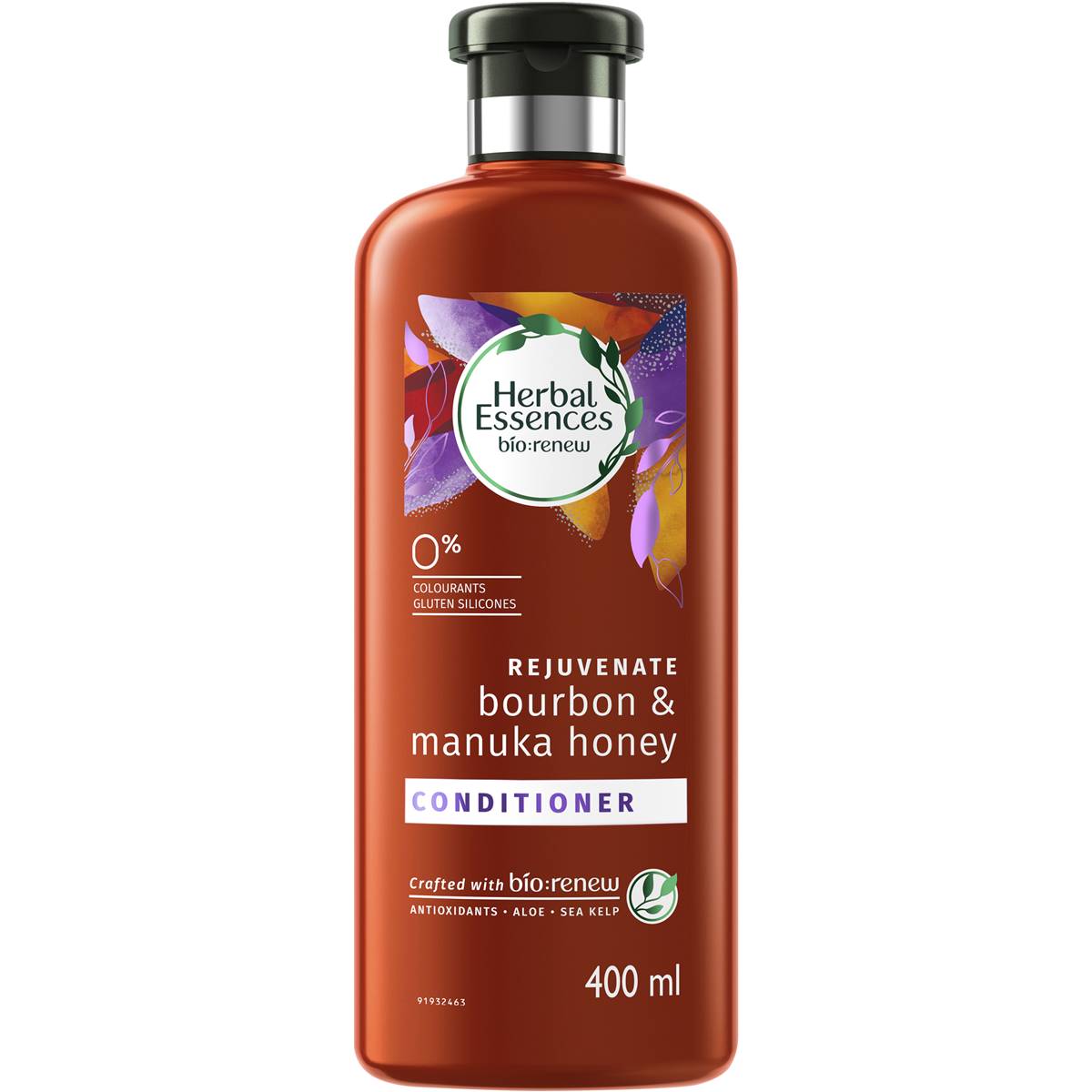 Herbal Essences Bio Renew Conditioner Rejuvenate Bourbon & Honey 400ml