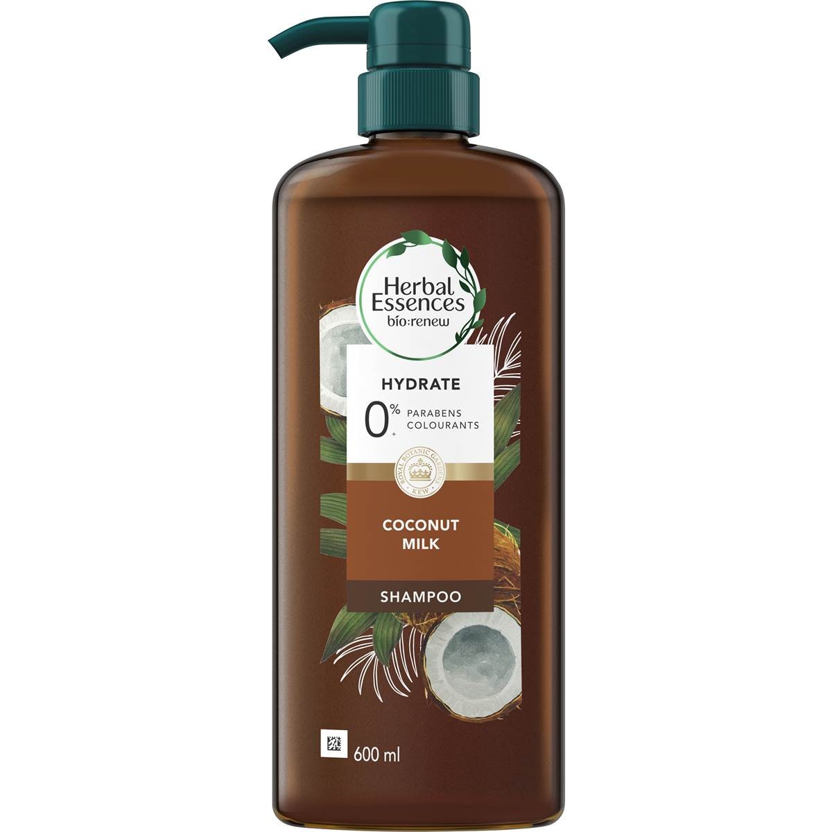 Herbal Essences Biorenew Coconut Milk Hydrating Shampoo 600ml Woolworths