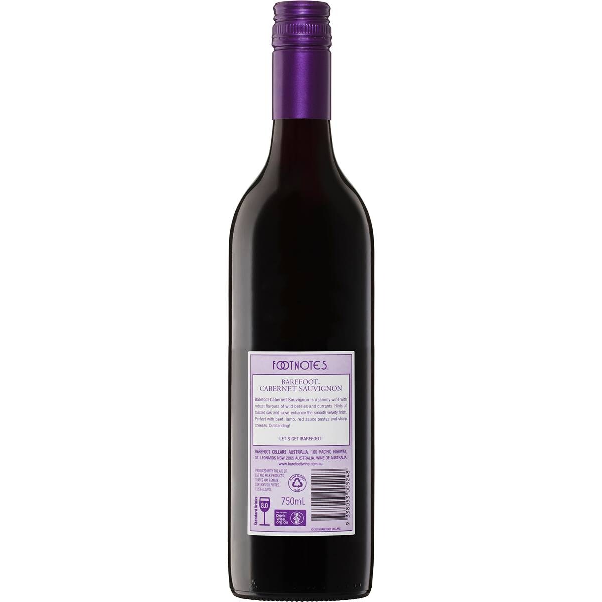 The Barefoot Sauvignon 750ml Woolworths