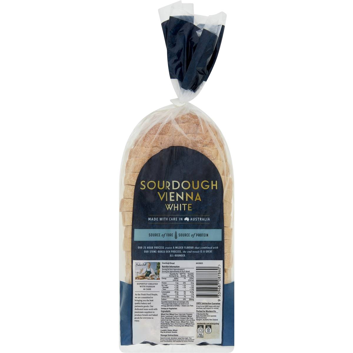 Woolworths Rustic White Sourdough Loaf G Woolworths