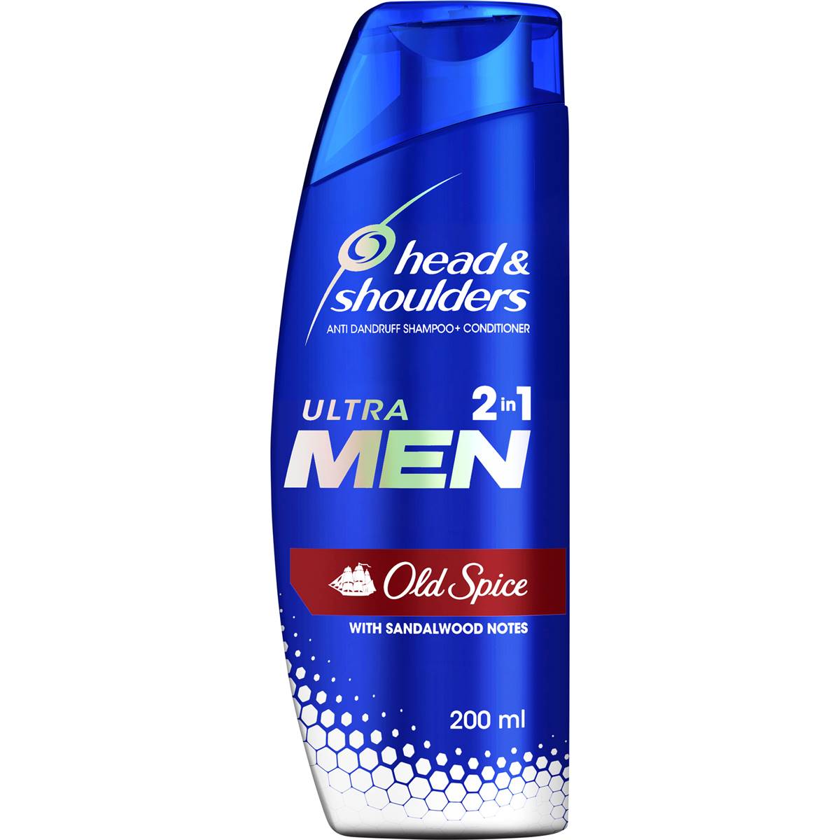 Head & Shoulders Ultramen Old Spice 2in1 Dandruff Shampoo & Conditioner 200ml Woolworths