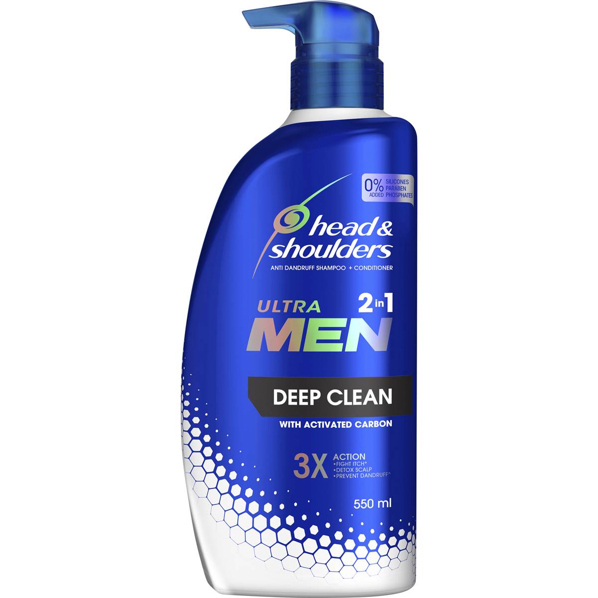 Head & Shoulders Ultramen Deep Clean 2in1 Dandruff Shampoo & Conditioner