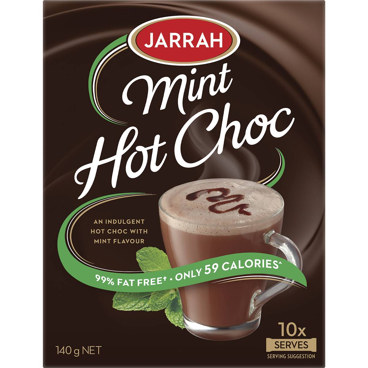Jarrah Mint Hot Chocolate 10 Pack Woolworths