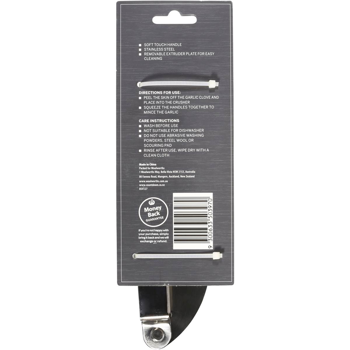 Inspire Garlic Press Each Woolworths