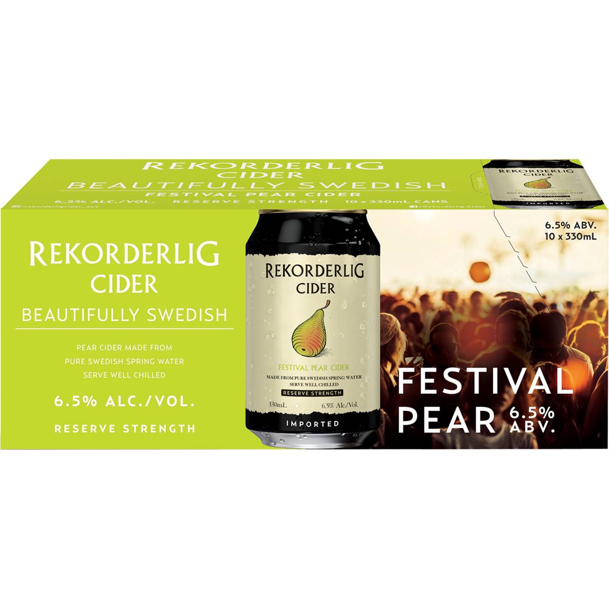 Rekorderlig Pear Cider Can 330ml Single Woolworths