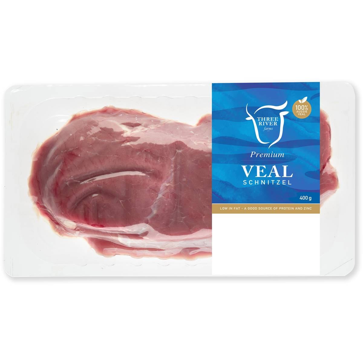 Three River Farms Veal Schnitzel 400g Woolworths
