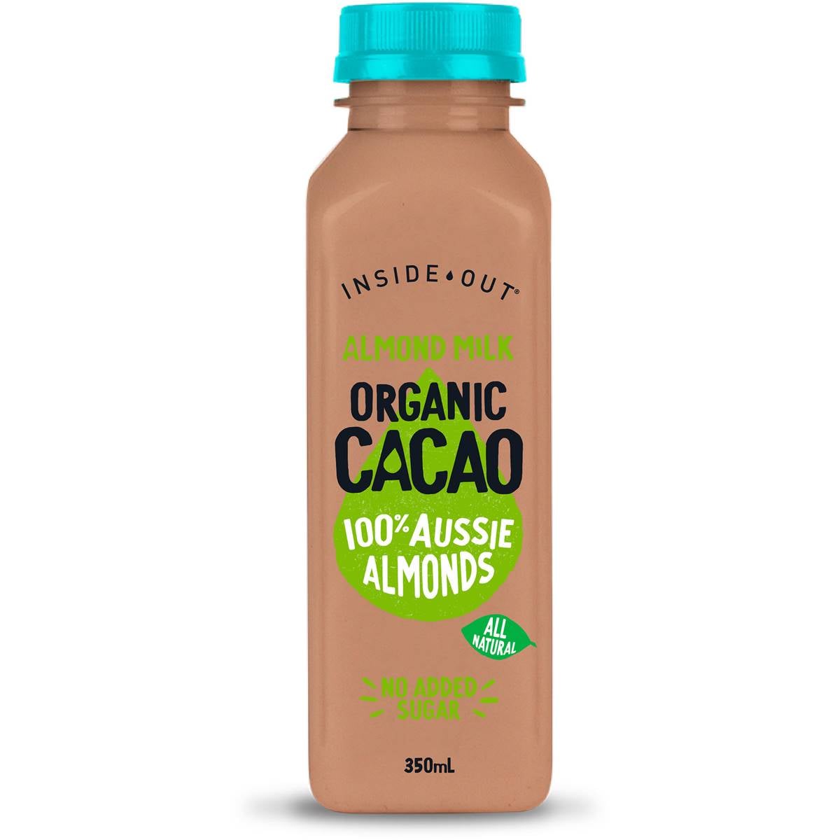 Inside Out Almond Milk Organic Cacao 350ml Woolworths