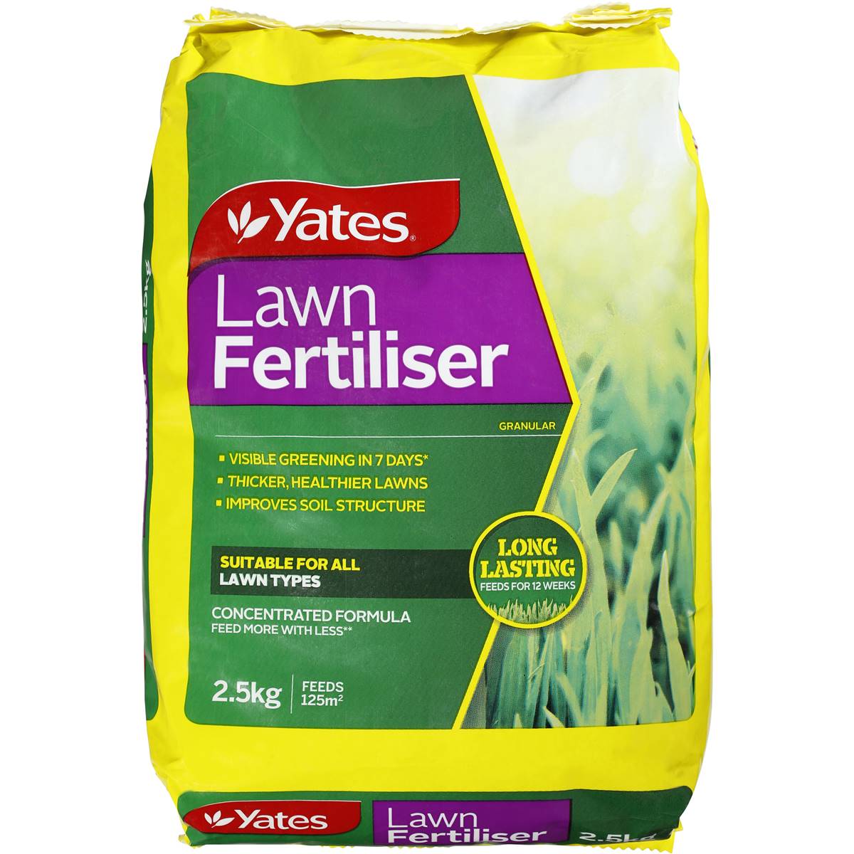 Yates Lawn Fertiliser 2.5kg Woolworths
