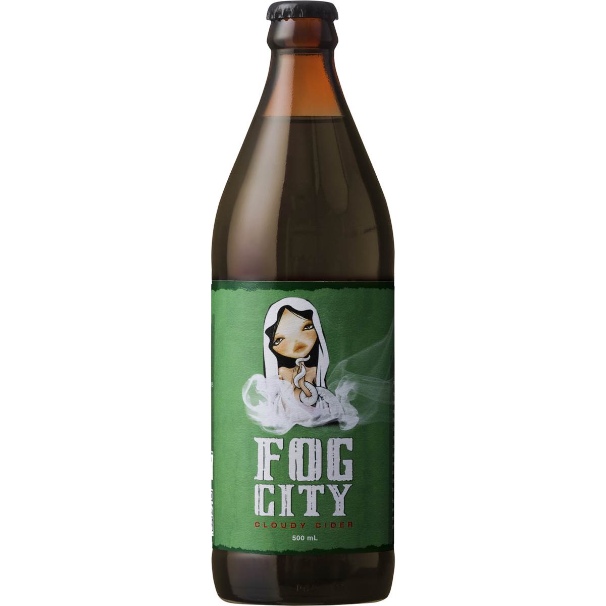 Fog City Apple Cider Cloudy Bottle