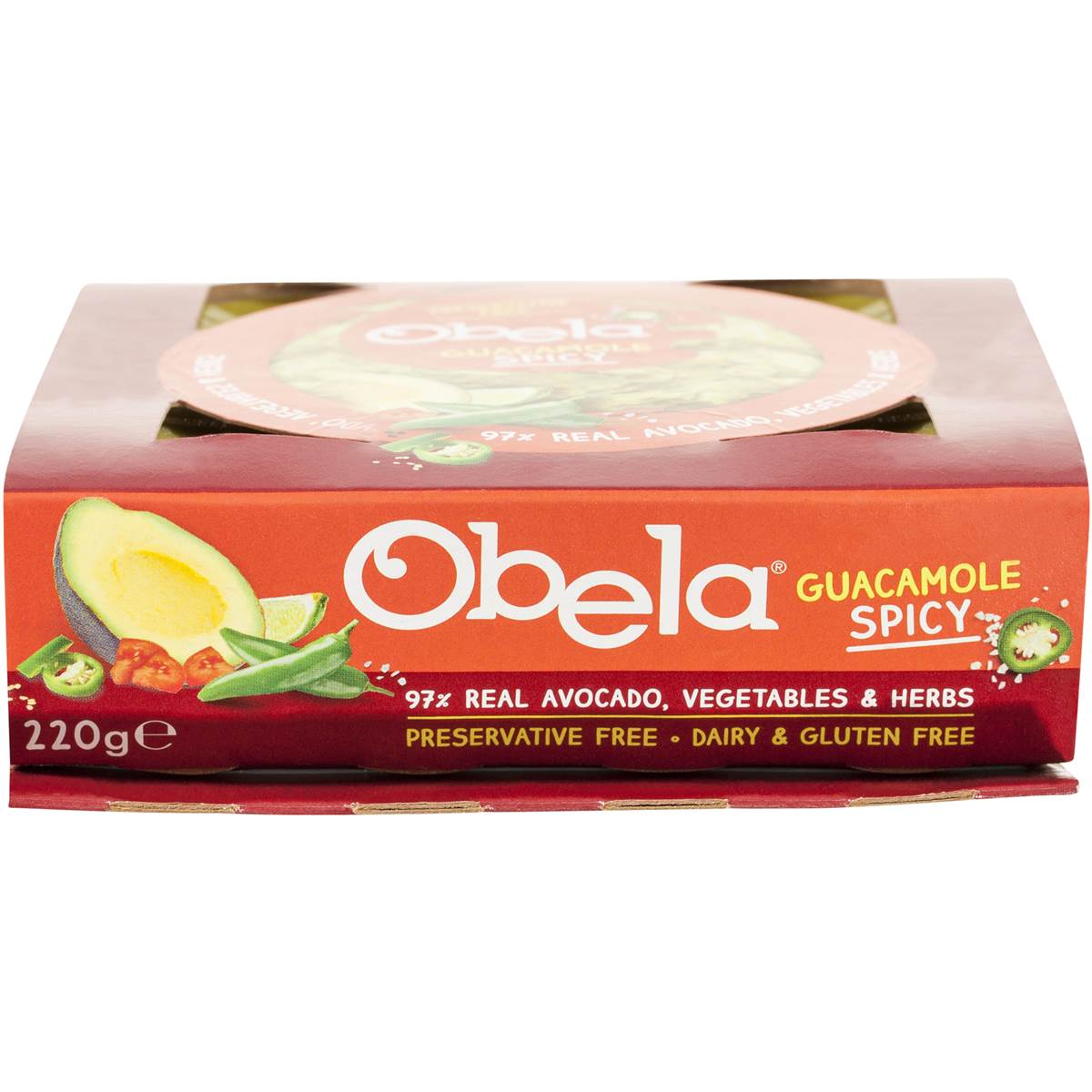 Obela Spicy Guacamole 220g Woolworths