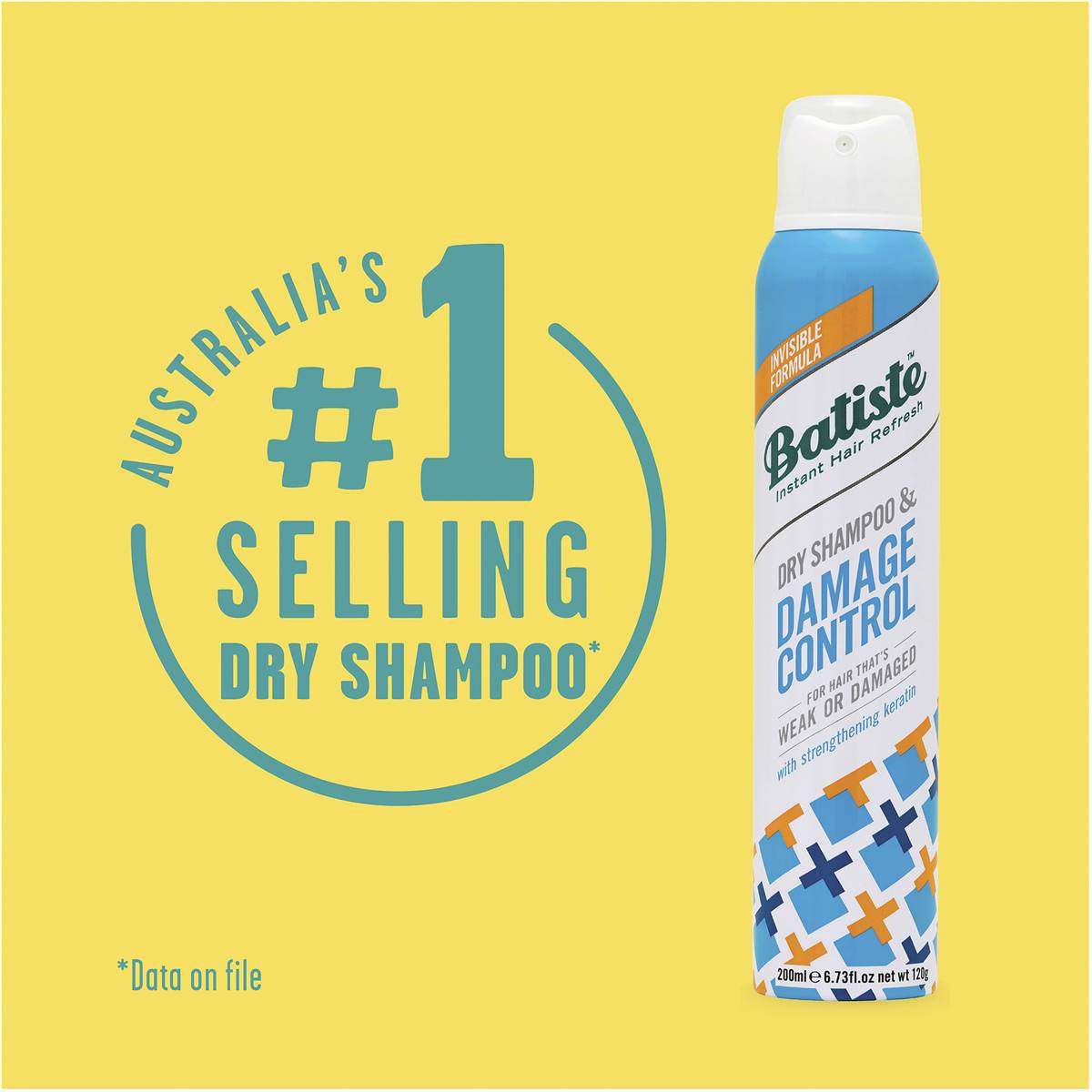Batiste Dry Shampoo & Damage Control 200ml Woolworths
