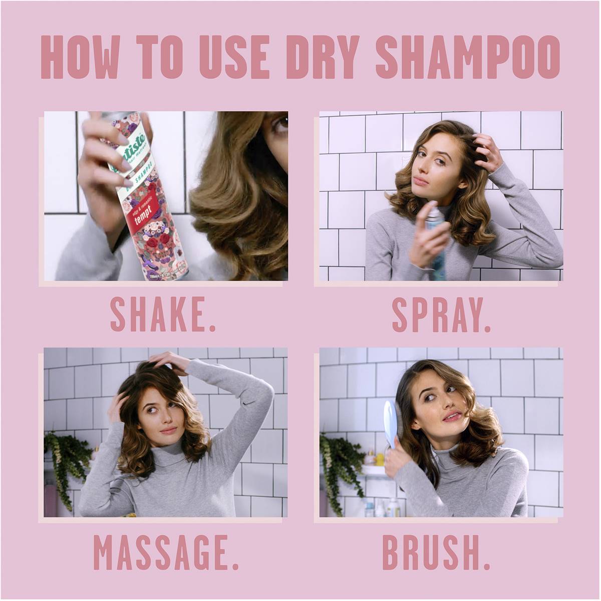 Batiste Dry Shampoo & Tempt 200ml Woolworths