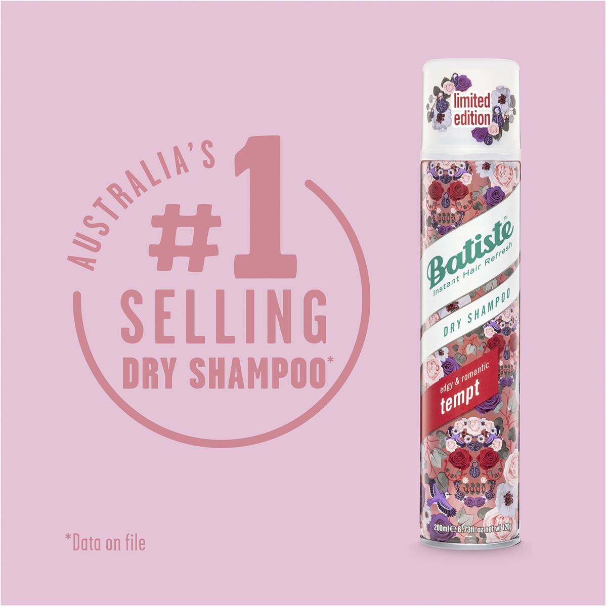 Batiste Dry Shampoo & Tempt 200ml Woolworths
