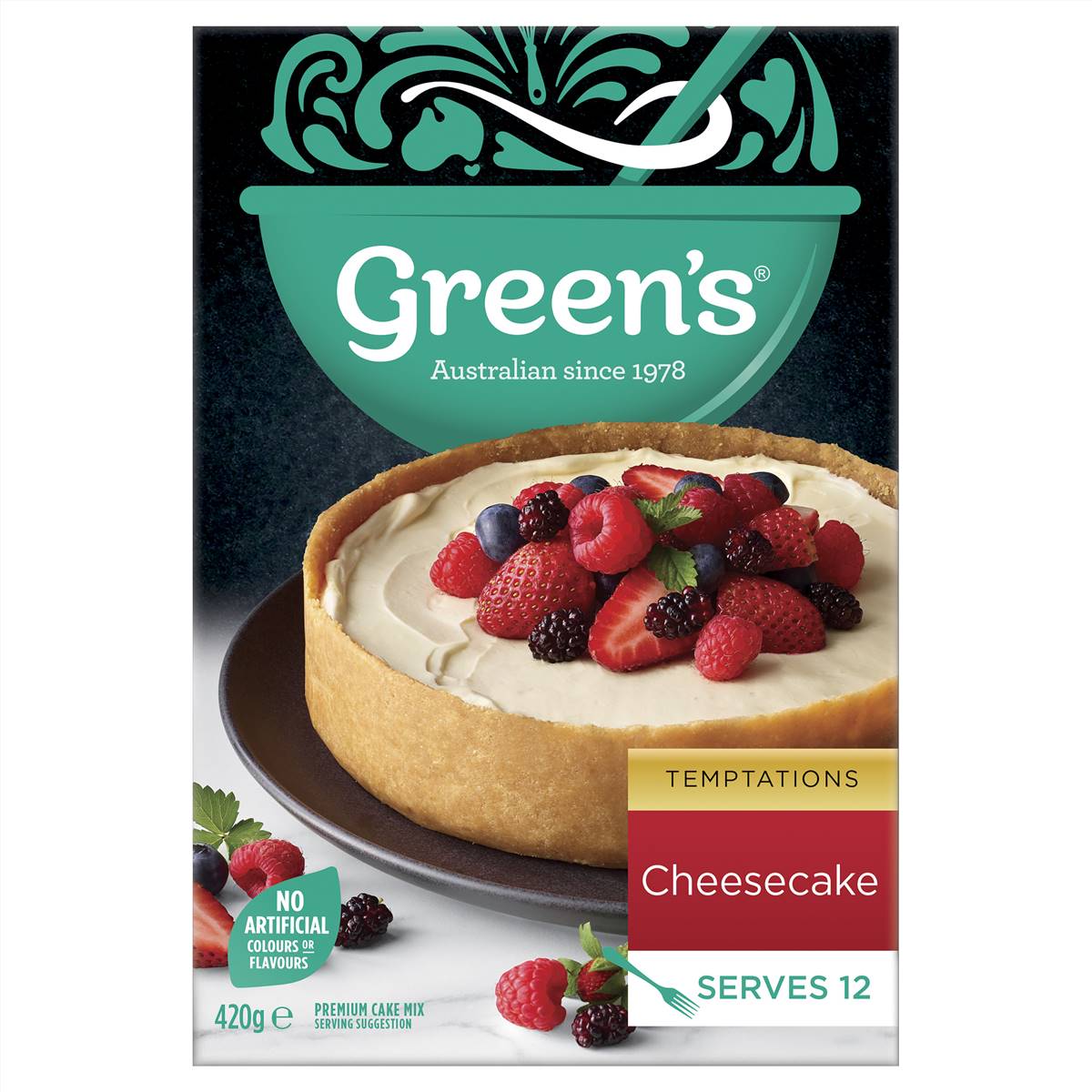 Green's Cheesecake Original 420g Woolworths
