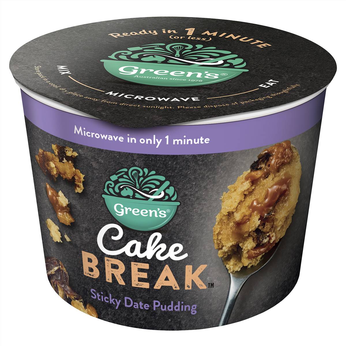 Greens Cake Break Sticky Date Pudding
