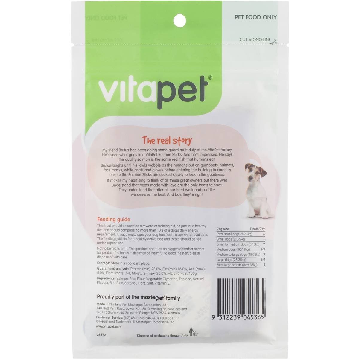 Vitapet Salmon Sticks 80g Woolworths