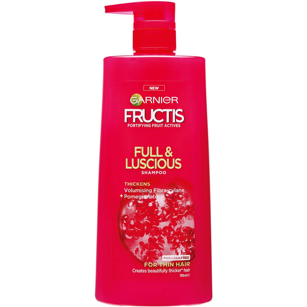 Garnier Fructis Full & Luscious Shampoo 700ml Woolworths