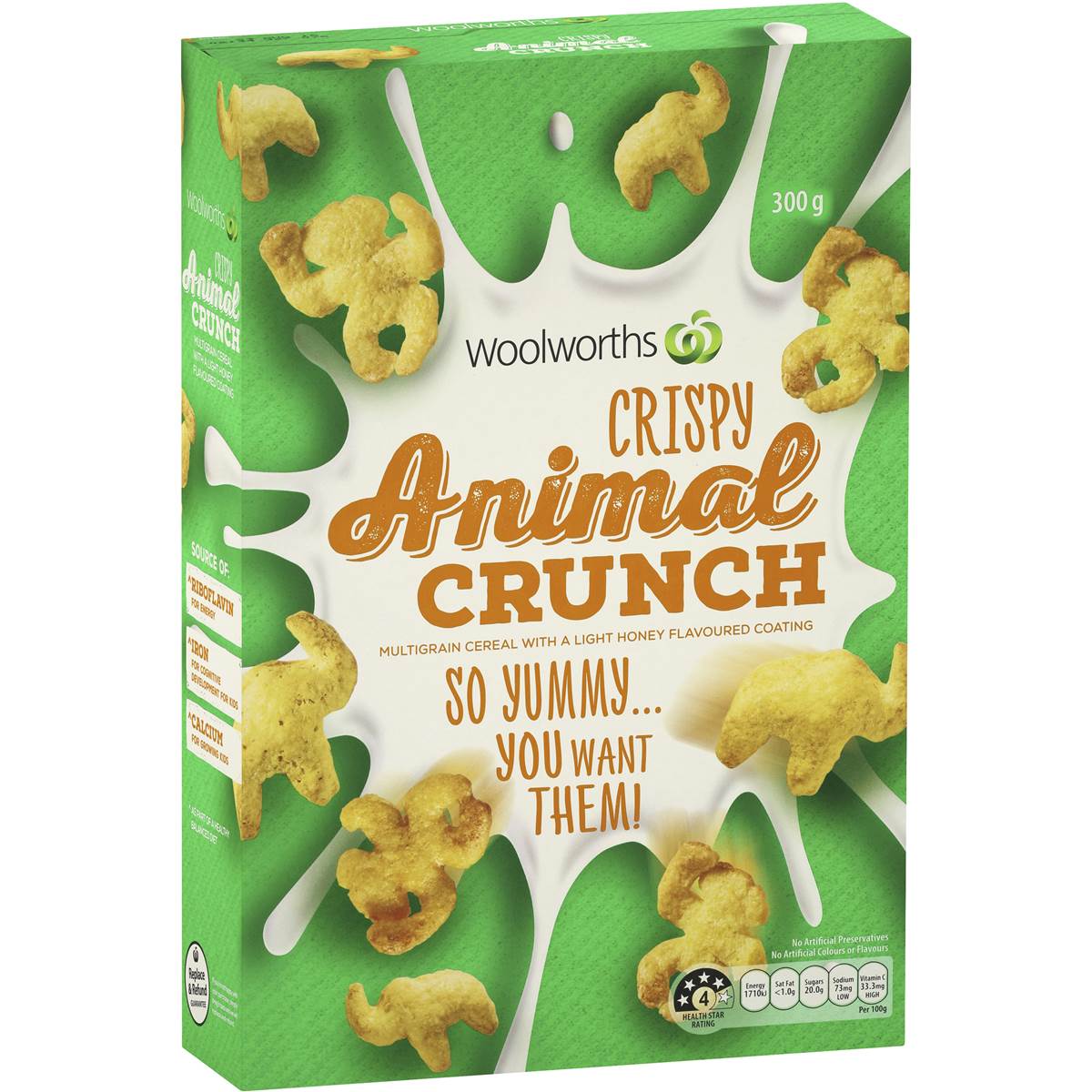 Woolworths Animal Crunch Cereal 250g | Woolworths