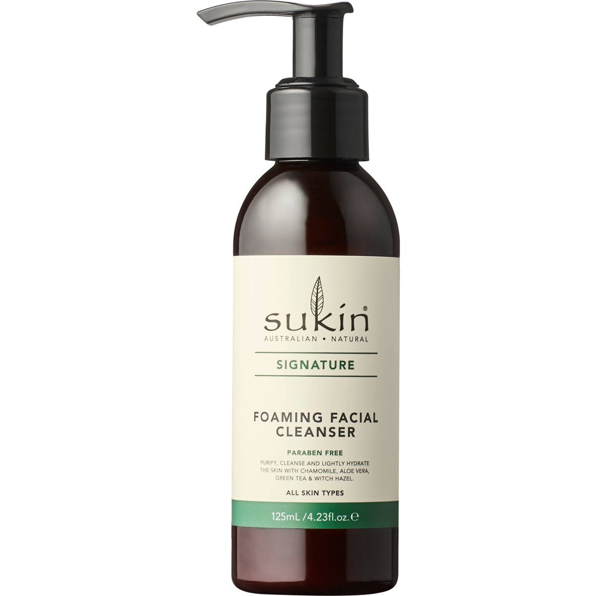 Sukin Signature Foaming Facial Cleanser Pump 125ml | Woolworths