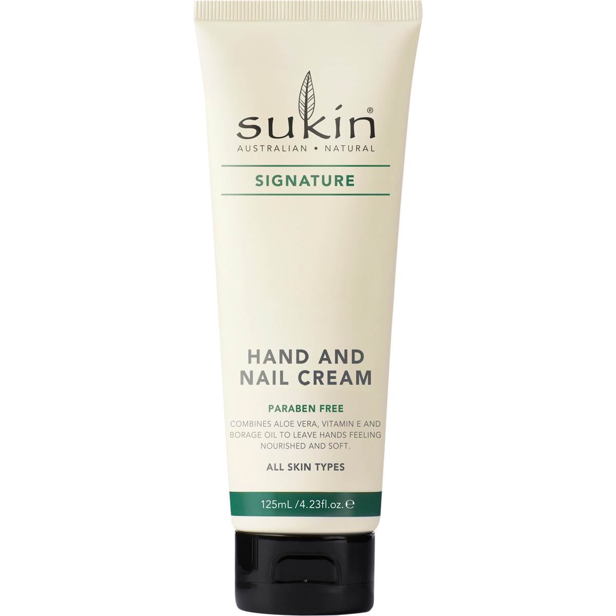 Sukin Signature Hand & Nail Cream 125ml Woolworths