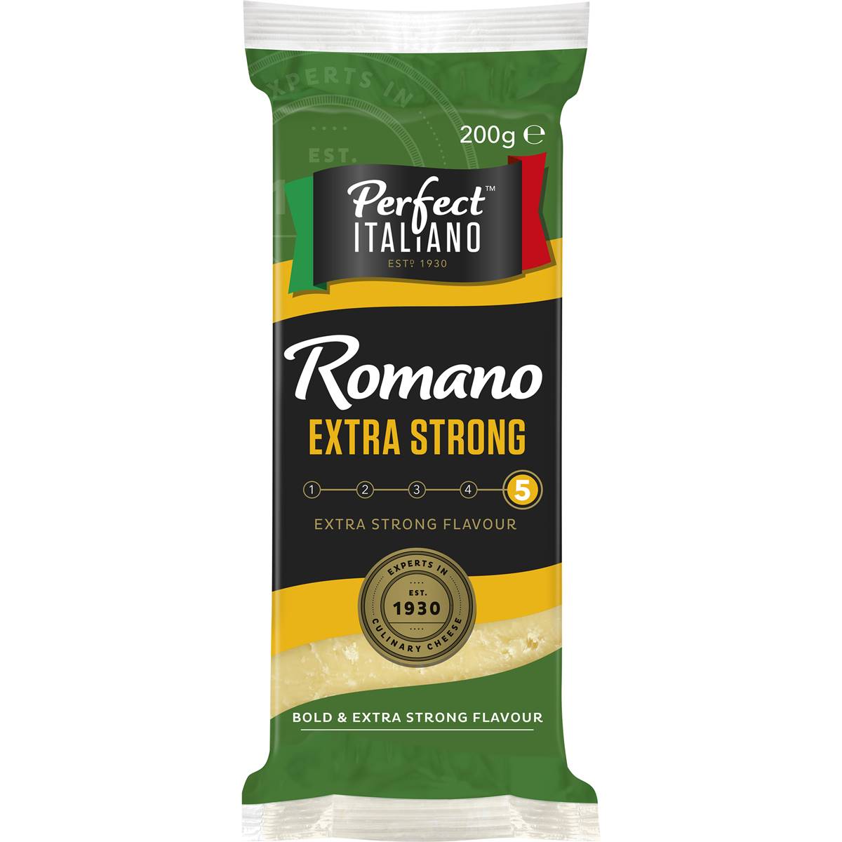Perfect Italiano Romano Cheese Block 200g Woolworths