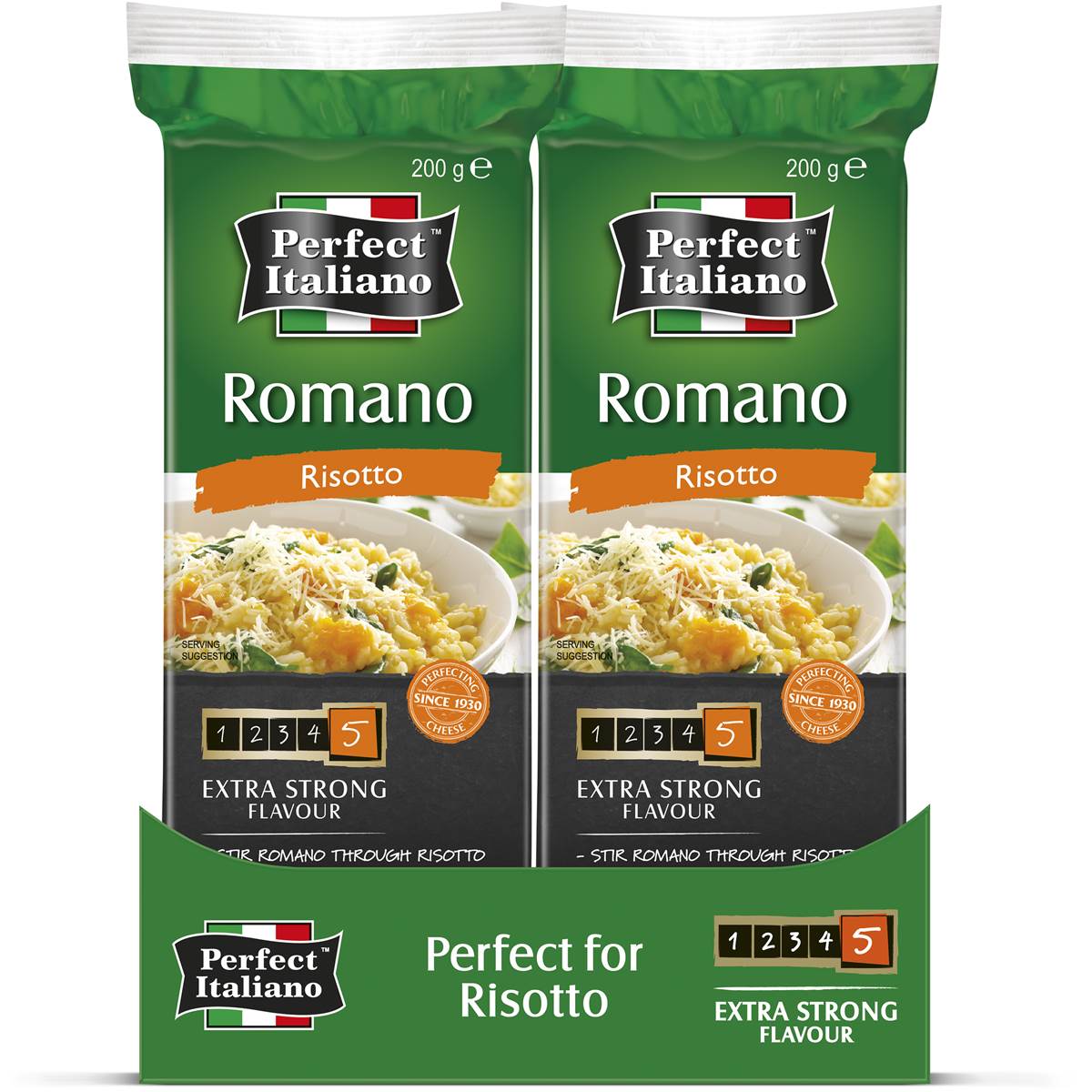 Perfect Italiano Romano Cheese Block 200g Woolworths