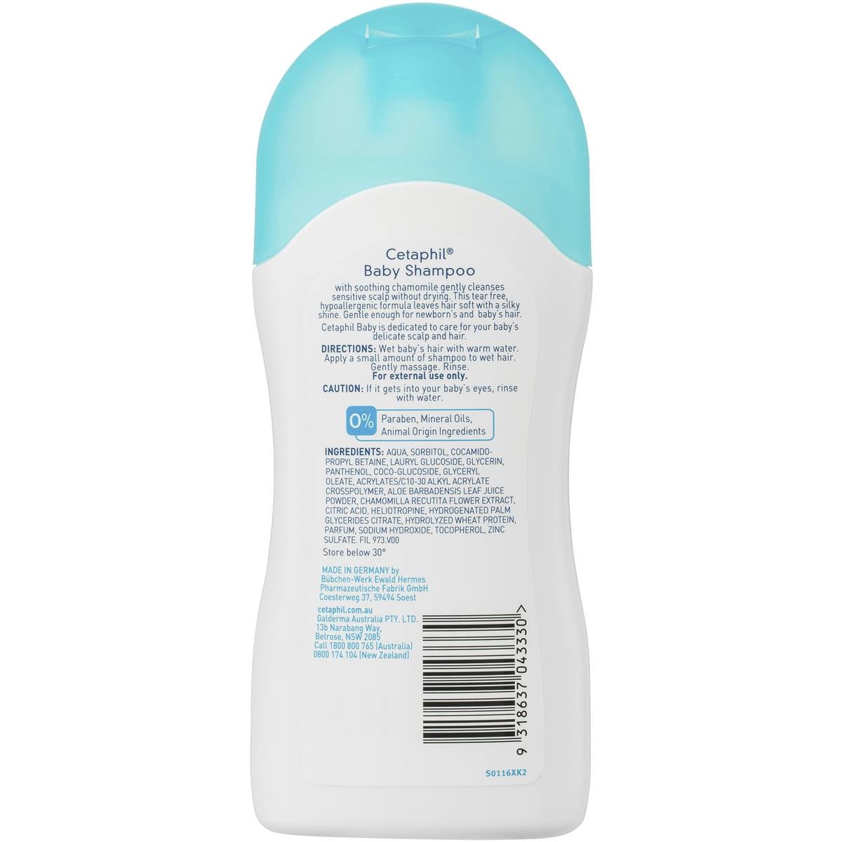 Cetaphil Baby Shampoo 200ml Woolworths