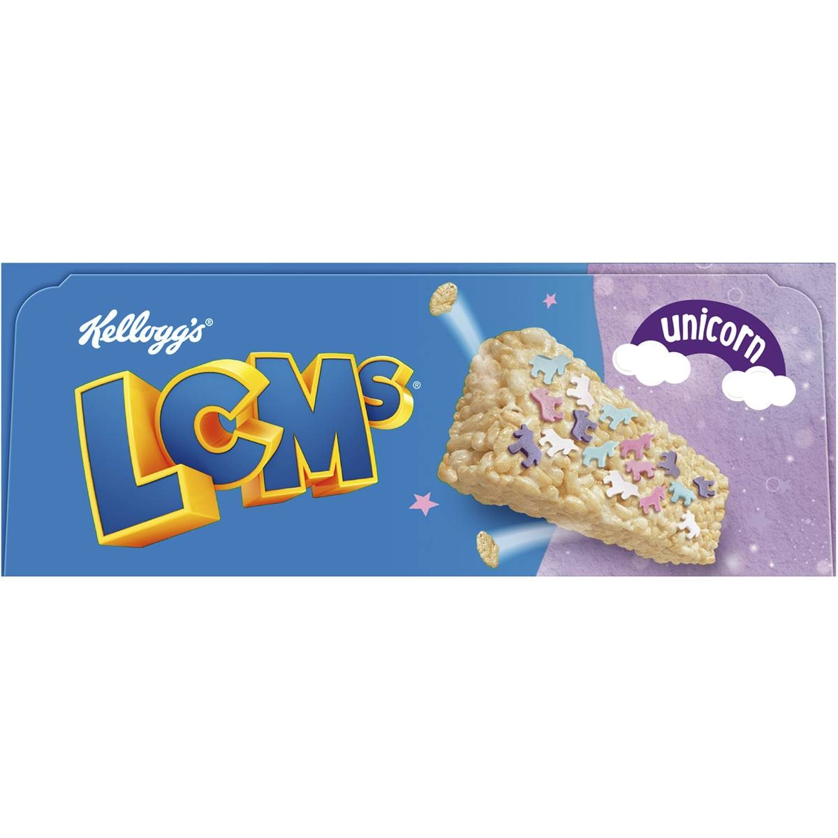 Kellogg's Lcms Unicorn Puffed Rice Snack Bars 6 Pack Woolworths