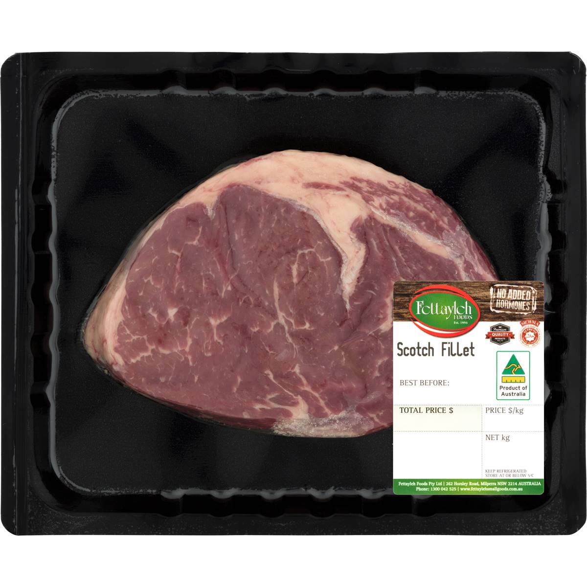 Fettayleh Foods Smallgoods Beef Scotch Fillet