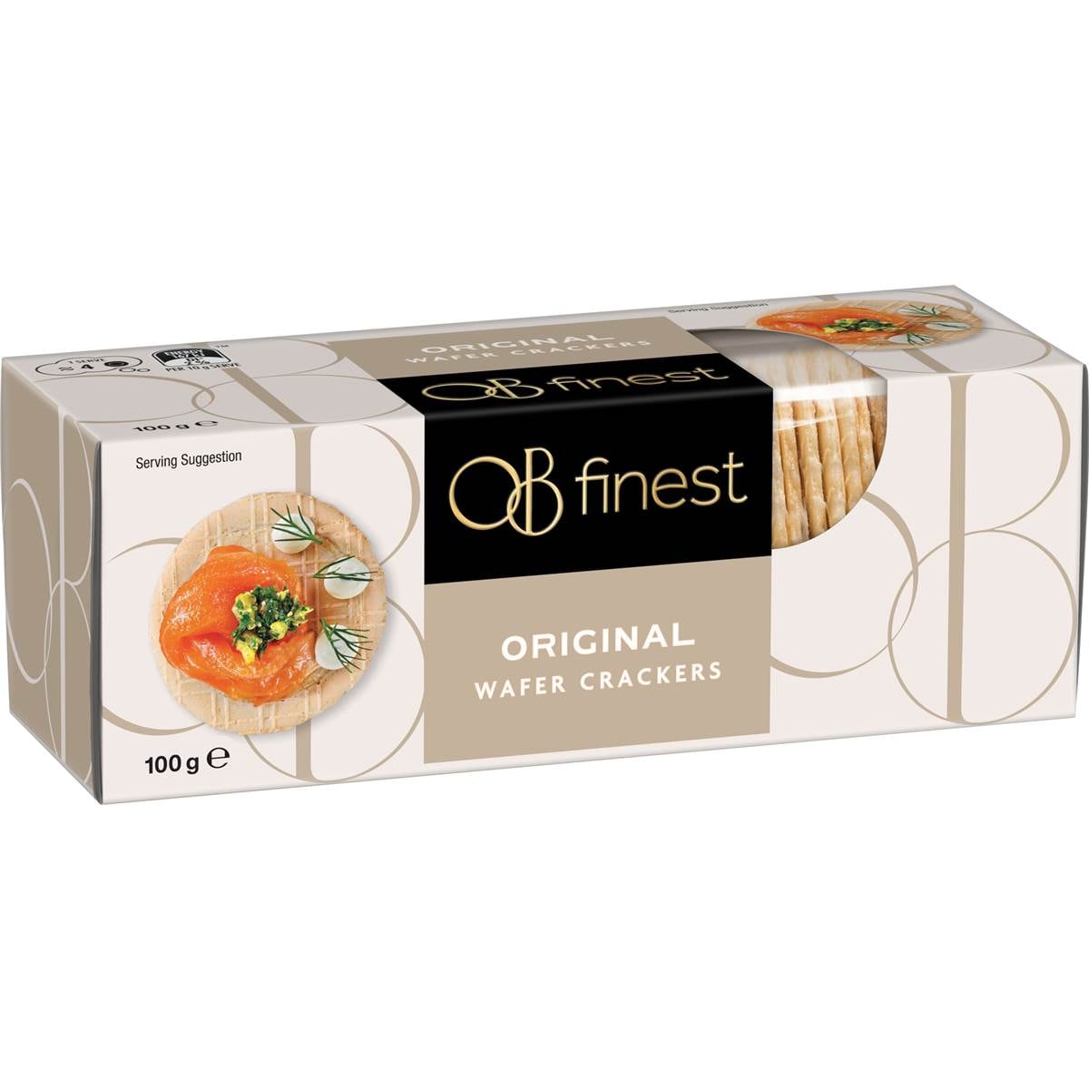 Ob Finest Original Wafer Crackers 100g Woolworths
