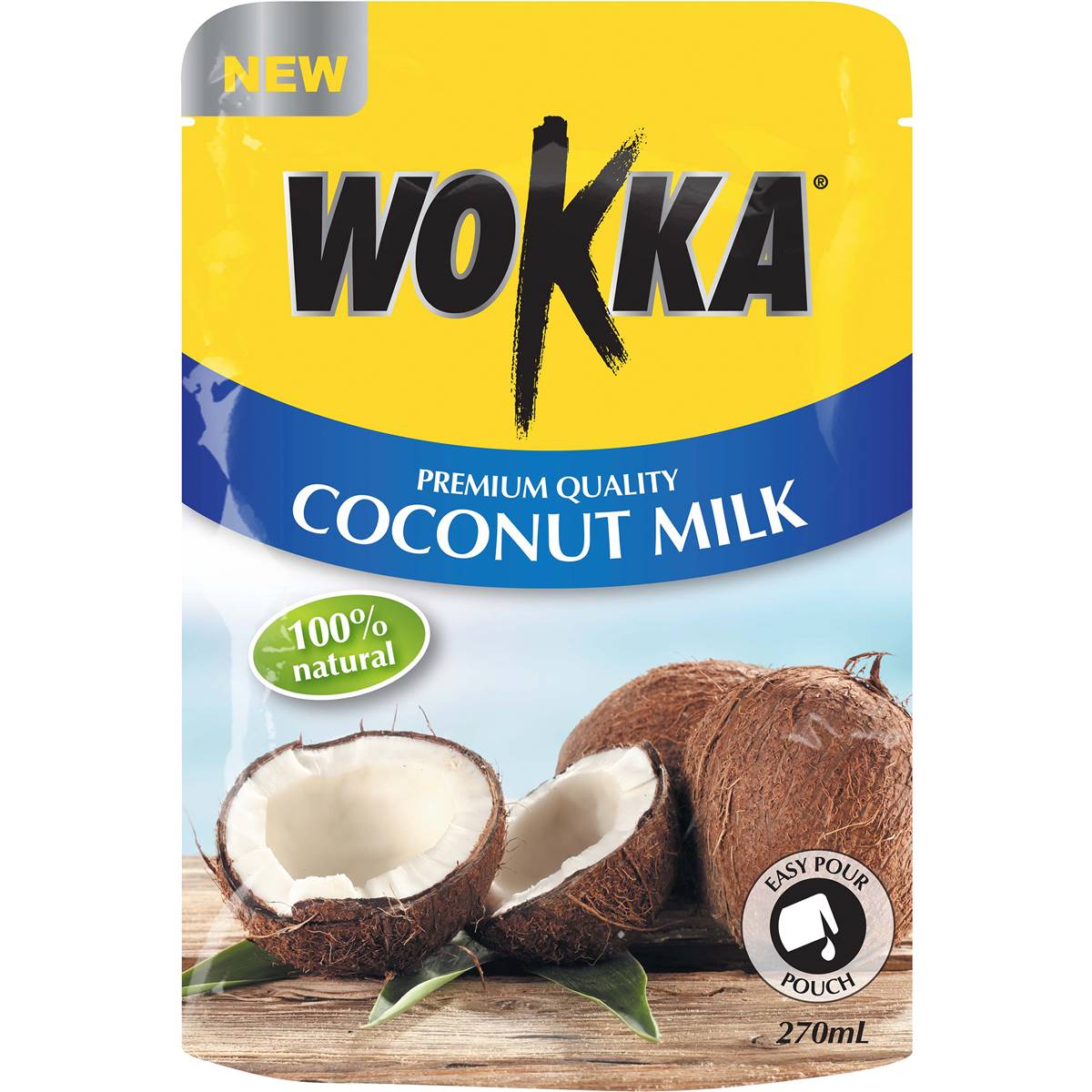Wokka Coconut Milk 270ml Woolworths