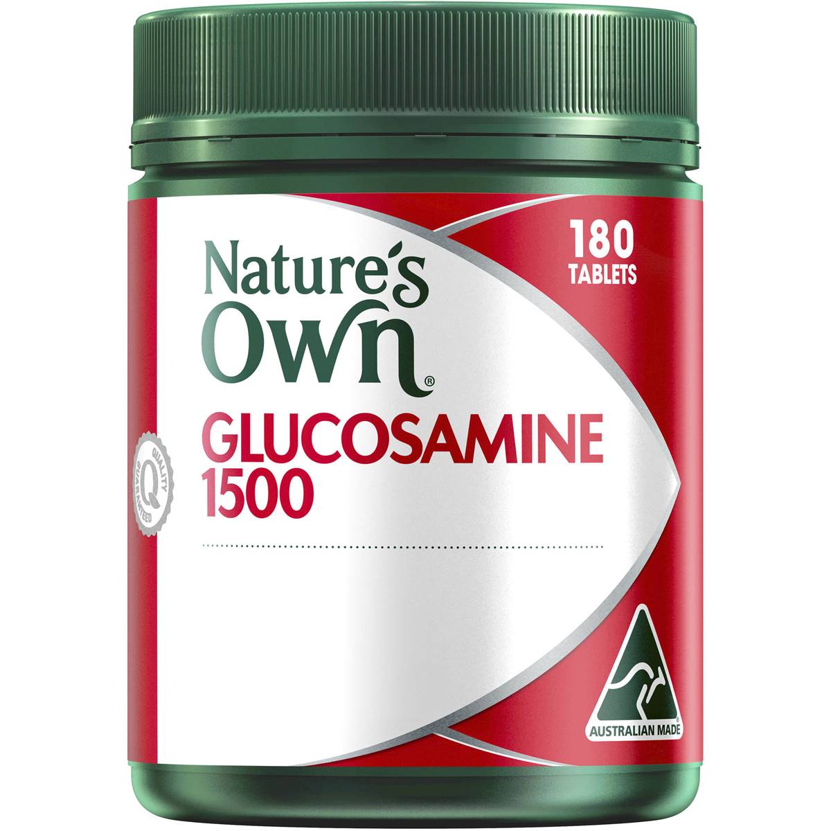 Nature's Own Glucosamine 1500mg With Chondroitin 180pk Woolworths