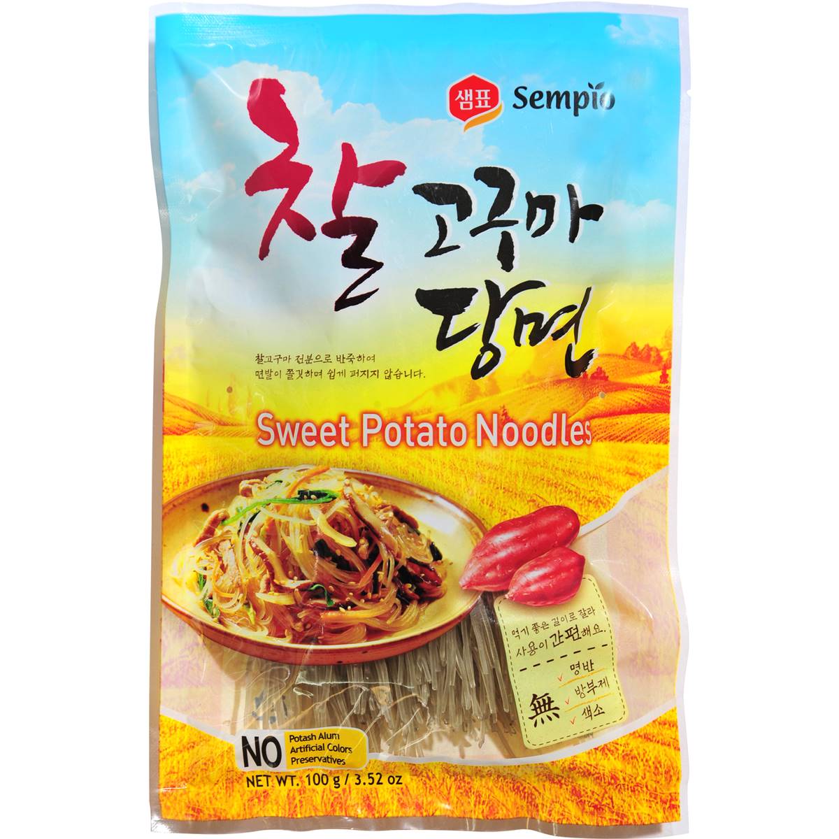 Sempio Sweet Potato Glass Noodles 100g Woolworths