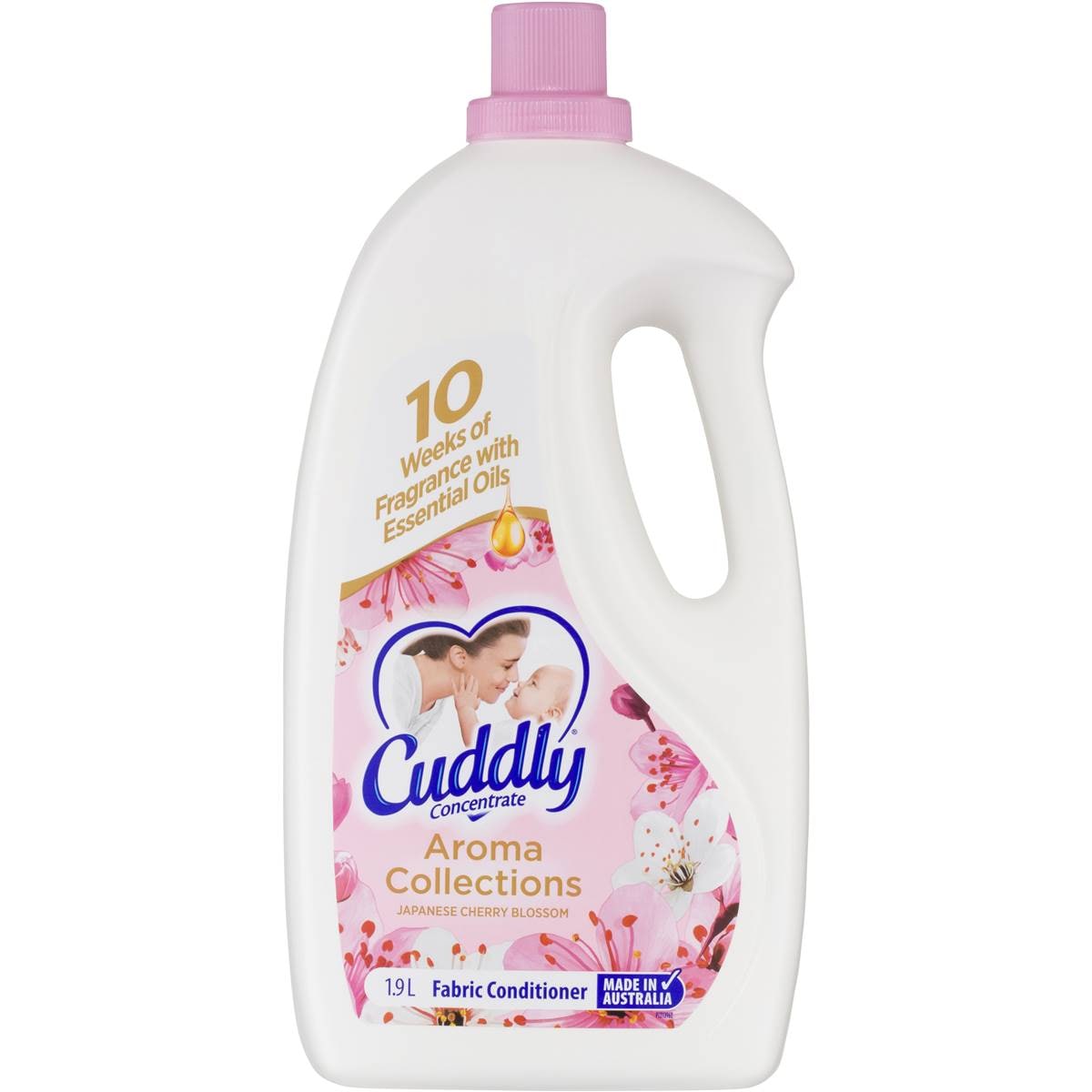 Cuddly Fabric Softener Japanese Cherry Blossom 1.9l Woolworths
