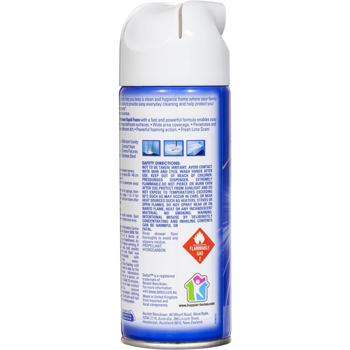 Dettol Healthy Clean Bathroom Foam 390g Woolworths