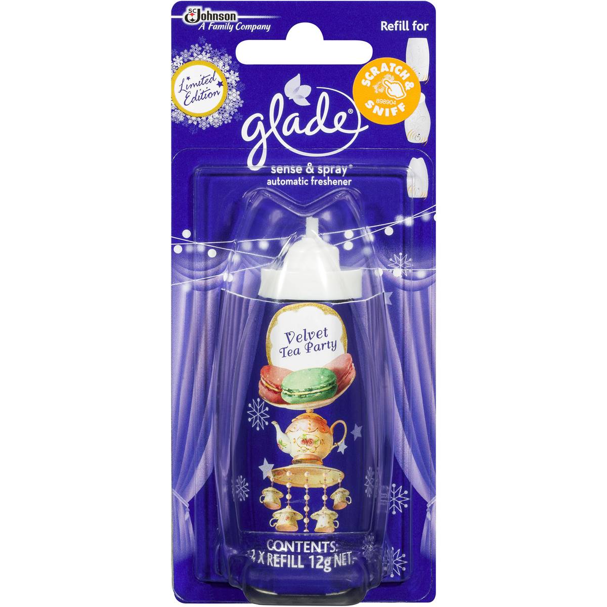 Glade Sense & Spray Limited Edition Refill 12g Woolworths