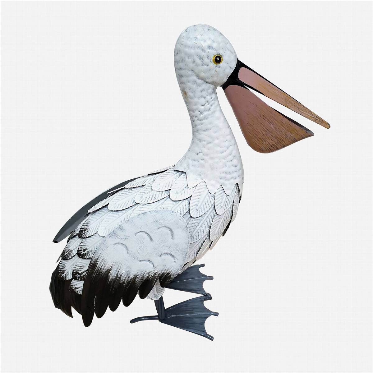 Green Gardener Metal Ornaments Pelican