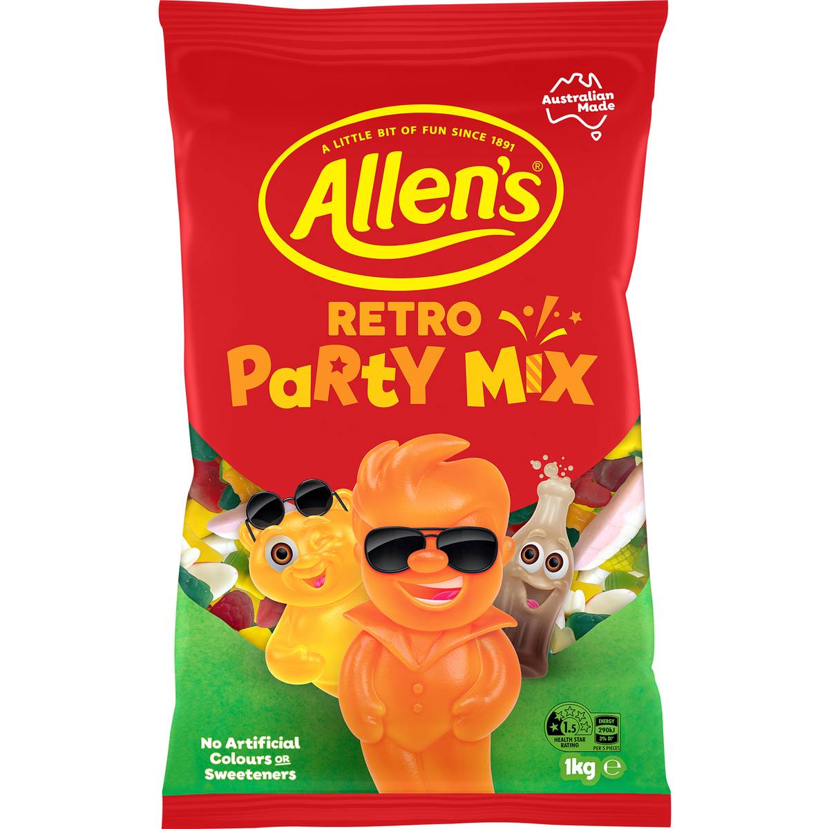 Allen's Retro Party Mix Bulk Bag