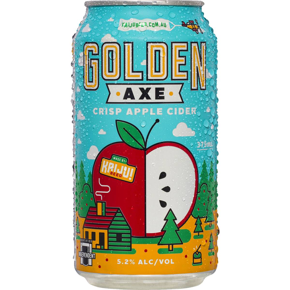 Golden Axe Cider Can