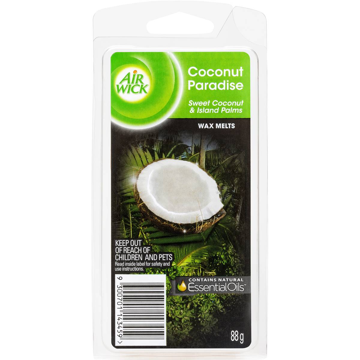 Air Wick Coconut Paradise Wax Melt Refill 88g Woolworths
