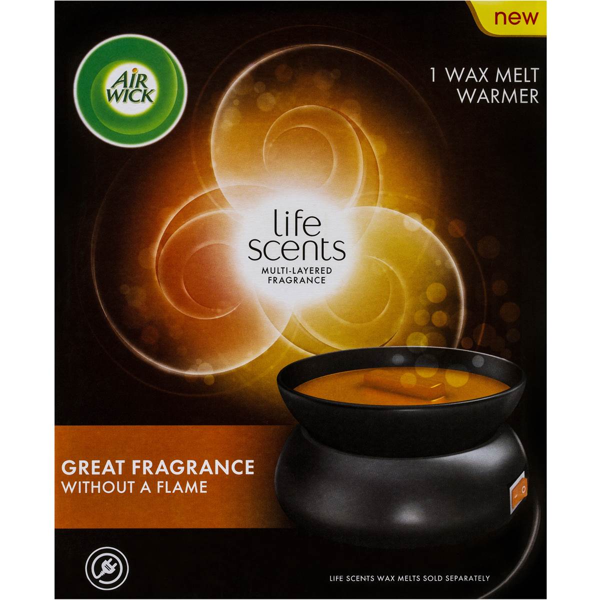 Air Wick Life Scents Wax Melts Electric Wax Melter Each Woolworths