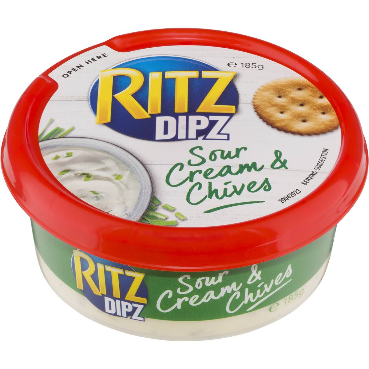 Ritz Dipz Sour Cream & Chives 185g Woolworths