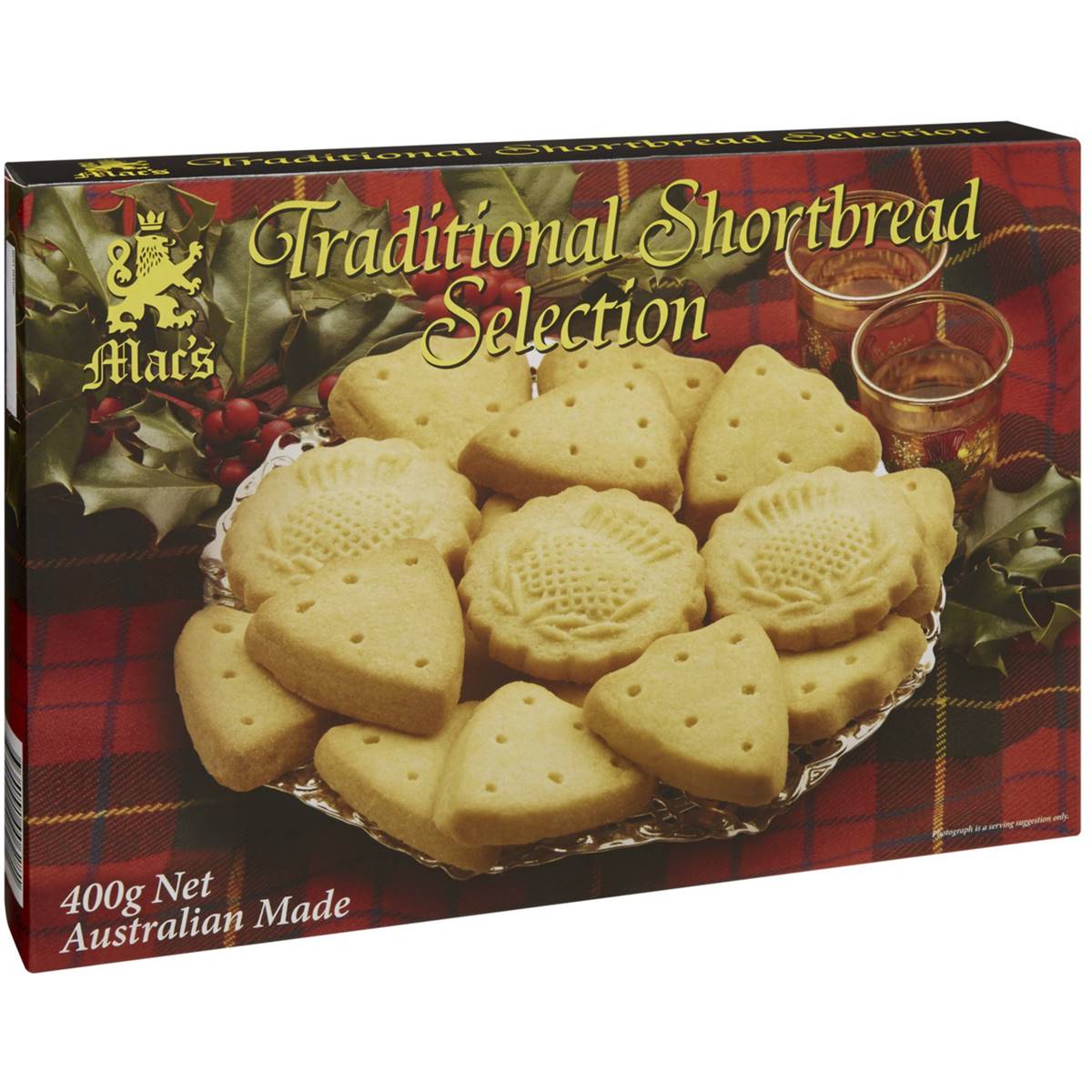 Macs Butter Shortbread Traditional Selection 400g | Woolworths