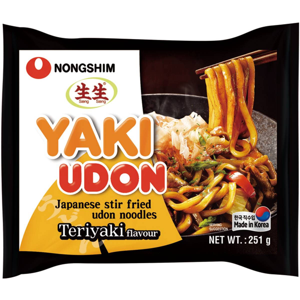 Nongshim Yaki Udon Teriyaki Flavour